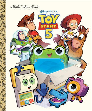 Disney and Pixar Toy Story 5 Little Golden Book Hardcover by Golden Books; illustrated by the Disney Storybook Art Team