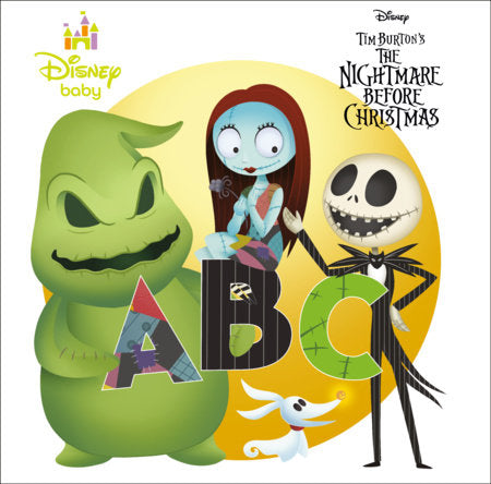Disney Baby: Tim Burton's The Nightmare Before Christmas ABC Board Book by RH Disney; illustrated by Patrick Spaziante