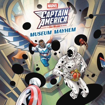 Museum Mayhem (Marvel: Captain America Sam Wilson) Paperback by Bethany Baptiste; illustrated by Comic Up Studios