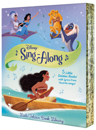 Disney Sing-Along Little Golden Book Library Boxed Set by Various