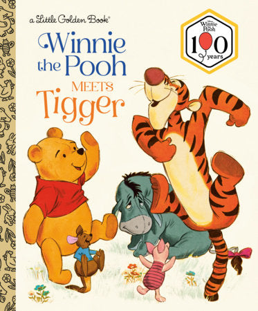 Winnie the Pooh Meets Tigger Hardcover by A. A. Milne; illustrated by Golden Books
