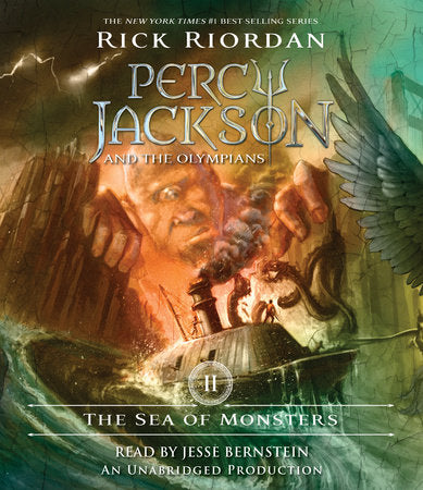 The Sea of Monsters Audio by Rick Riordan