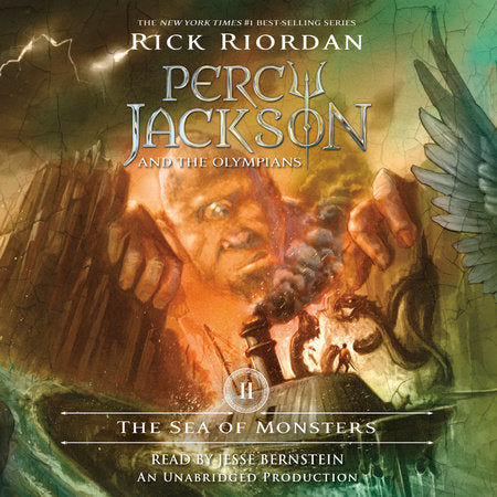 The Sea of Monsters Audio by Rick Riordan