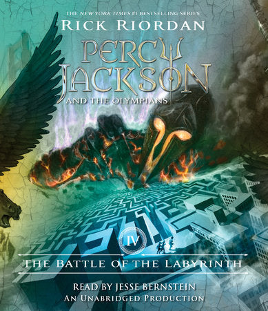 The Battle of the Labyrinth Audio by Rick Riordan