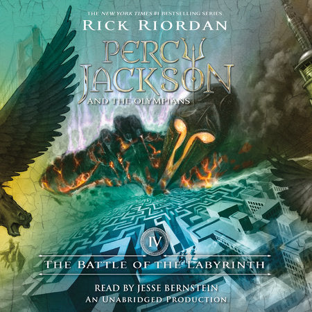 The Battle of the Labyrinth Audio by Rick Riordan