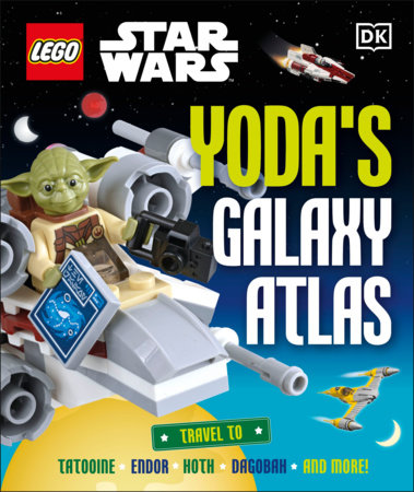 LEGO Star Wars Yoda's Galaxy Atlas  (Library Edition) HC by Simon Hugo