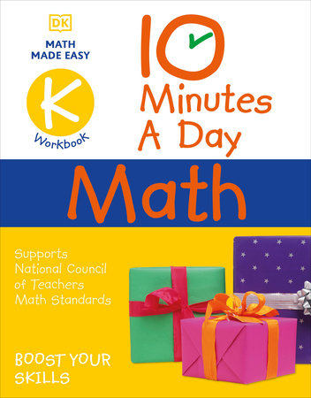 10 Minutes a Day Math Kindergarten TR by Carol Vorderman