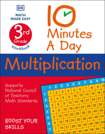 10 Minutes a Day Multiplication, 3rd Grade TR by Carol Vorderman