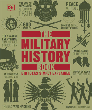 The Military History Book Hardcover by DK