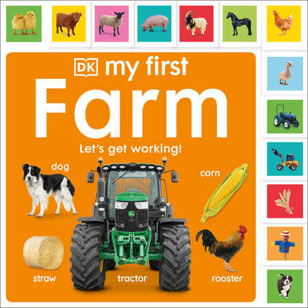 My First Farm: Let's Get Working! Board Book by DK