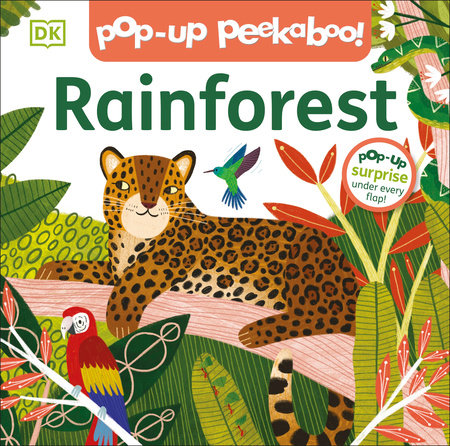 Pop-Up Peekaboo! Rainforest Board Book by DK