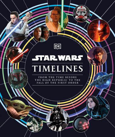 Star Wars Timelines Hardcover by Kristin Baver, Jason Fry, Cole Horton, Amy Richau, Clayton Sandell