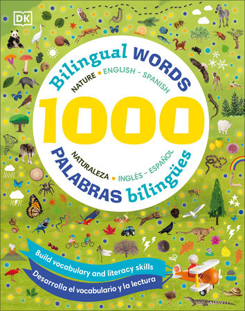 1000 Bilingual words Nature English-Spanish HC by Jules Pottle