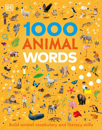 1000 Animal Words HC by DK