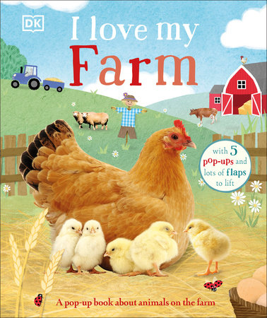 I Love My Farm Board Book by DK