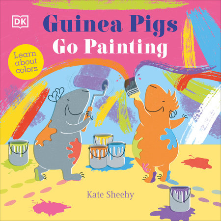 Guinea Pigs Go Painting EL by Kate Sheehy