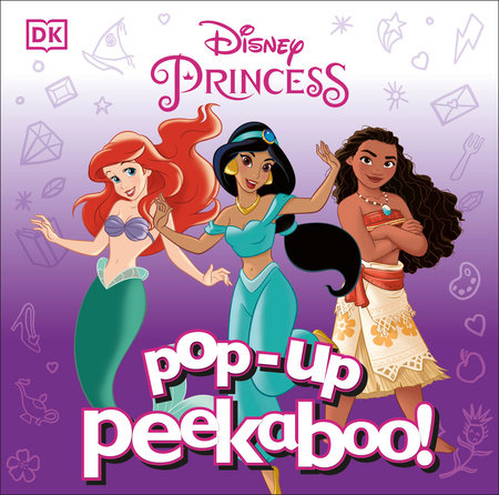 Pop-Up Peekaboo! Disney Princess Board Book by DK