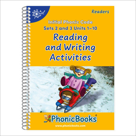 Phonic Books Dandelion Readers Reading and Writing Activities Set 2 Units 1-10 and Set 3 Units 1-10 (Alphabet code, blending 4 and 5 sound words) Paperback by Phonic Books