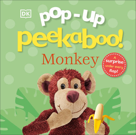 Pop-Up Peekaboo! Monkey Board Book by DK
