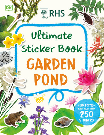 Ultimate Sticker Book Garden Pond Paperback by DK