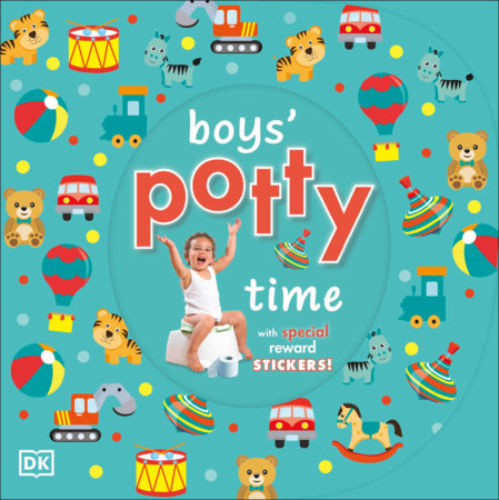 Boys' Potty Time Board Book by DK