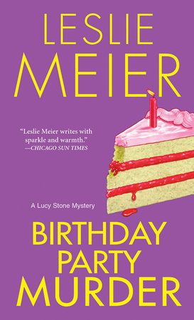 Birthday Party Murder Paperback by Leslie Meier