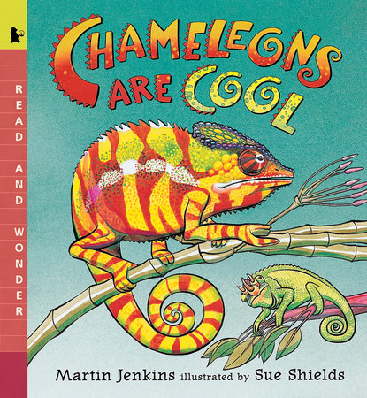 Chameleons Are Cool Paperback by Martin Jenkins; Illustrated by Sue Shields