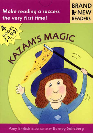 Kazam's Magic Paperback by Amy Ehrlich; Illustrated by Barney Saltzberg