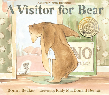 A Visitor for Bear Paperback by Bonny Becker; Illustrated by Kady MacDonald Denton