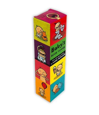 Baby's Book Tower Boxed Set by Leslie Patricelli; Illustrated by Leslie Patricelli