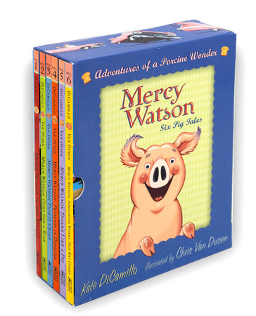 Mercy Watson Boxed Set: Adventures of a Porcine Wonder Boxed Set by Kate DiCamillo; Illustrated by Chris Van Dusen