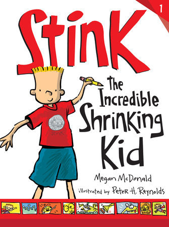 Stink Hardcover by Megan McDonald; Illustrated by Peter H. Reynolds