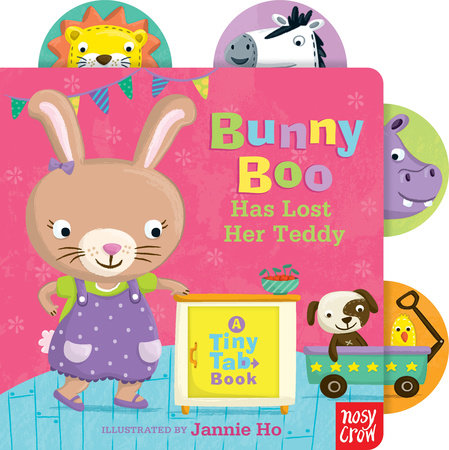 Bunny Boo Has Lost Her Teddy Board Book by Illustrated by Jannie Ho