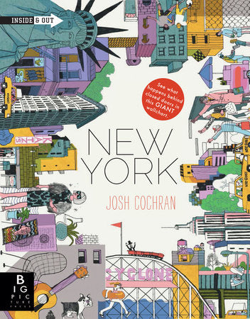 Inside and Out: New York Paperback by Josh Cochran; Illustrated by Josh Cochran