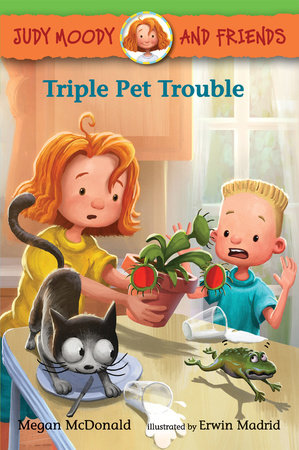 Judy Moody and Friends: Triple Pet Trouble Paperback by Megan McDonald; Illustrated by Erwin Madrid