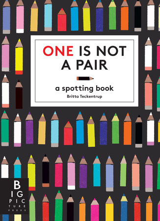 One Is Not a Pair Hardcover by Britta Teckentrup; Illustrated by Britta Teckentrup