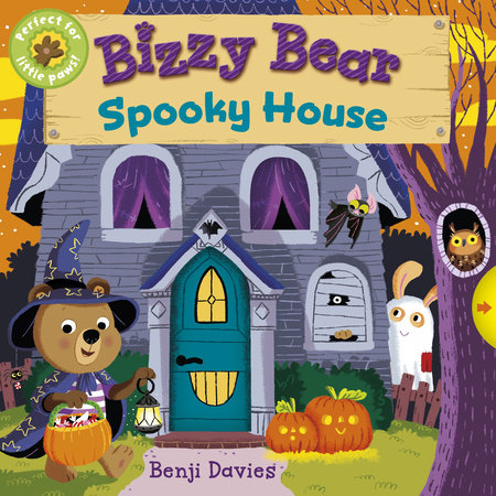 Bizzy Bear: Spooky House Board Book by Illustrated by Benji Davies