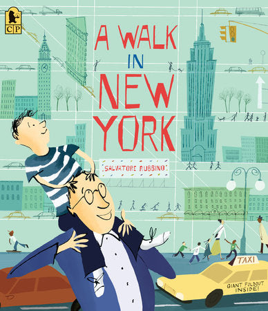 A Walk in New York Paperback by Salvatore Rubbino; Illustrated by Salvatore Rubbino