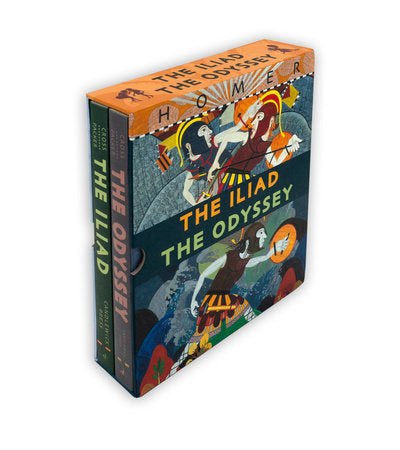 The Iliad/The Odyssey Boxed Set Boxed Set by Gillian Cross; Illustrated by Neil Packer