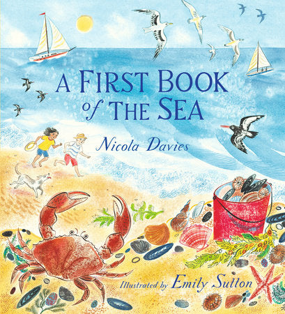 A First Book of the Sea Hardcover by Nicola Davies; Illustrated by Emily Sutton