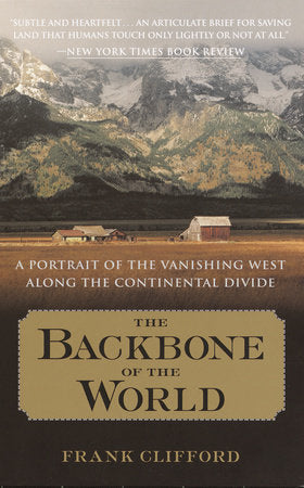 The Backbone of the World Paperback by Frank Clifford