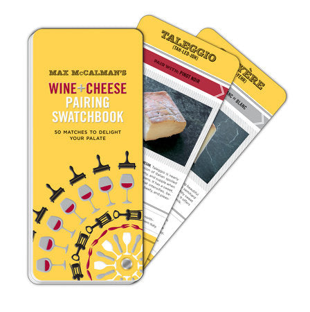Max McCalman's Wine and Cheese Pairing Swatchbook Merchandise by Max McCalman