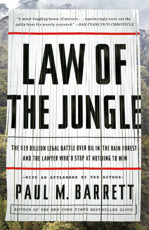 Law of the Jungle Paperback by Paul M. Barrett