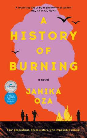A History of Burning Paperback by Janika Oza