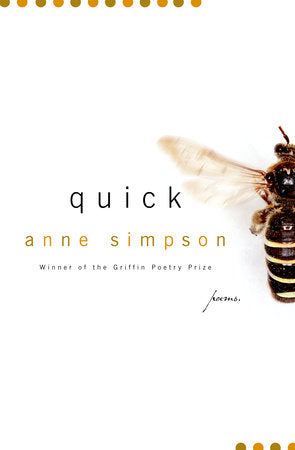Quick Paperback by Anne Simpson