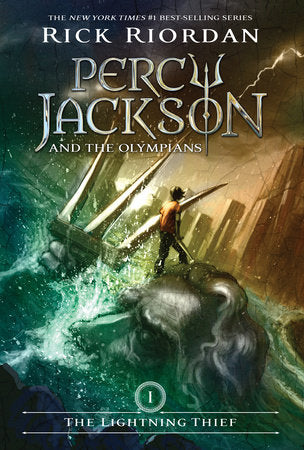 Percy Jackson and the Olympians, Book One: The Lightning Thief Paperback by Rick Riordan