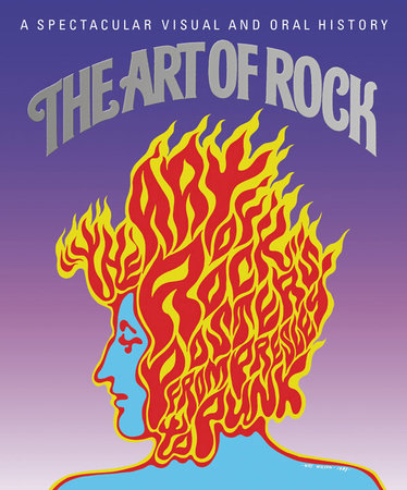 The Art of Rock Hardcover by Paul Grushkin