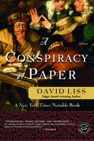 A Conspiracy of Paper Paperback by David Liss