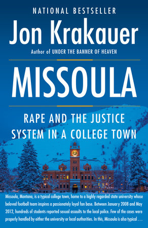 Missoula Paperback by Jon Krakauer