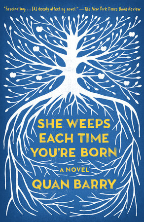 She Weeps Each Time You're Born Paperback by Quan Barry